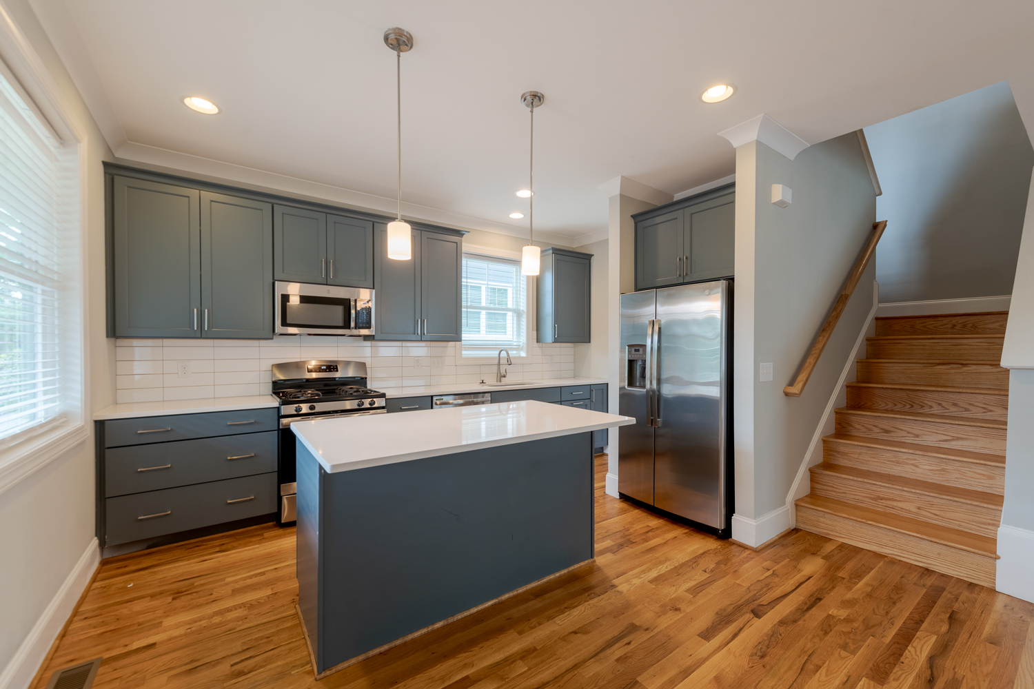 gorman row apartments near nc state kitchen island